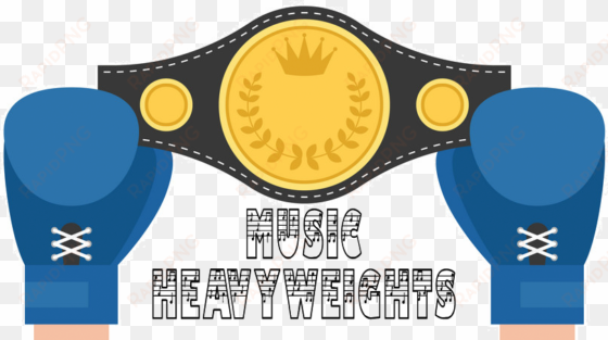 music heavyweights - champion boxe belt vector png