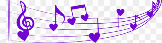 music love notes png