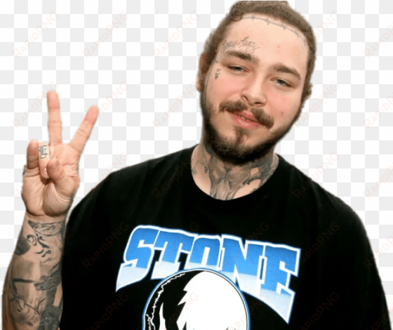 music stars - post malone face tattoos always tired