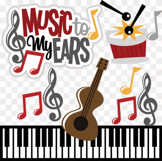 Music To My Ears Clip Art transparent png image