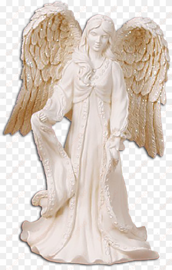 musical angel figurines playing endless love - musician angel figurine