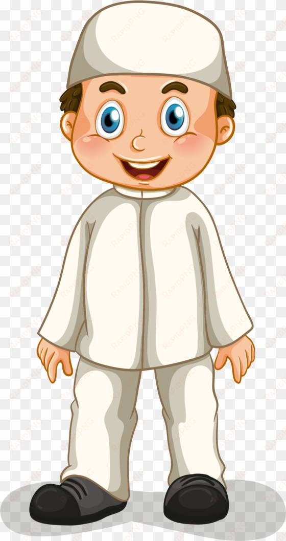 muslim family clip art - muslim boy clipart png