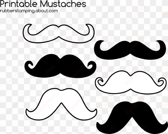 mustache - mustache coloring