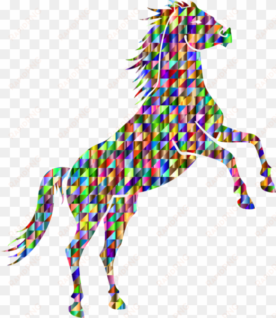 mustang arabian horse american quarter horse computer - abstract horse png