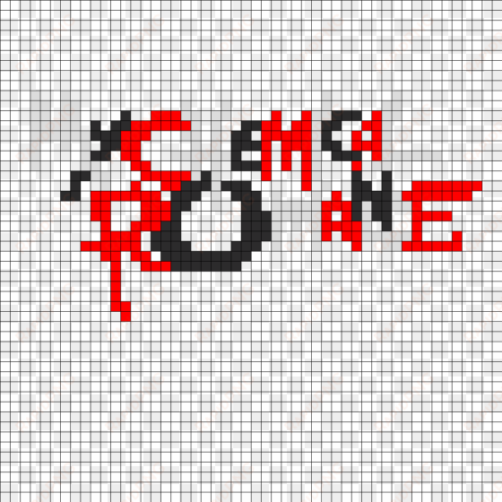 my chemical romance fuse bead perler bead pattern / - panic at the disco pixel art