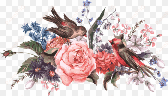 My Design / Flowers & Birds - Flower Png Vector Free transparent png image