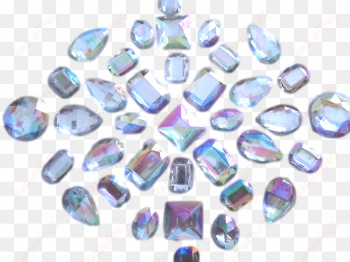 my edit grunge jewels transparent sea punk holographic - holographic transparents