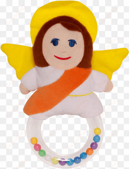 my guardian angel rattle - sacred heart toys guardian angel baby rattle