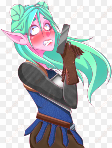 my lil elf girl playing fortnite hehe i've been playing - fortnite arctic assassin art