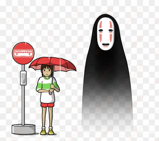 my lonely neighbor - spirited away cartoon