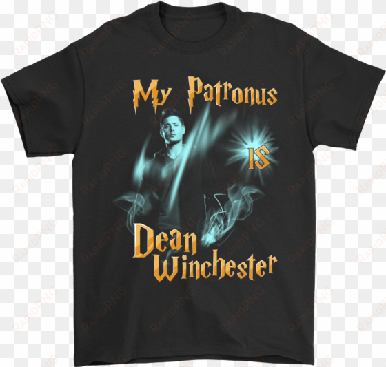 my patronus is dean winchester supernatural shirts - son goku adidas shirt