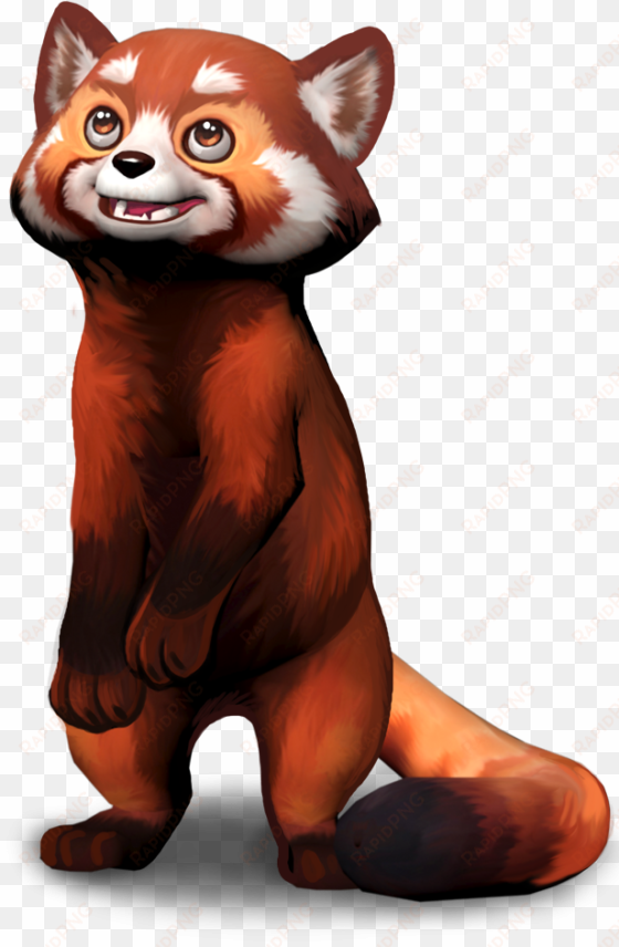 my red panda - red panda furry base
