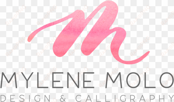 mylene molo water color and calligraphy - watercolor painting