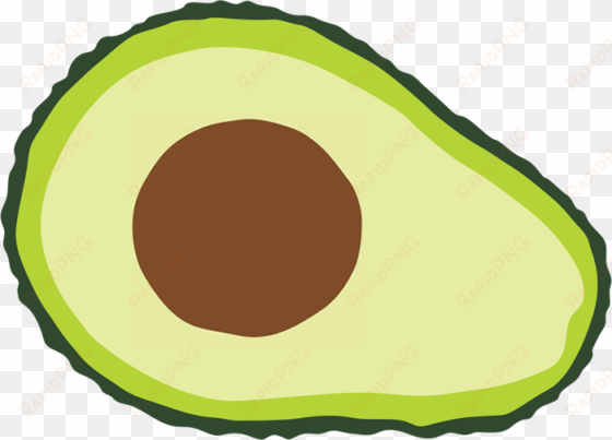 mystic avocado - avocado clipart transparent