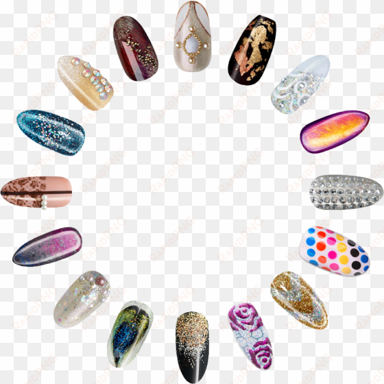nails transparent background png - nail art designs png