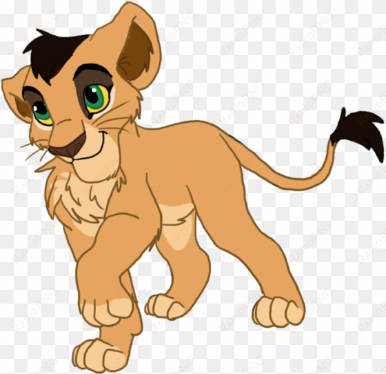 nalaxscar fancub - lion king scar and nala's cub