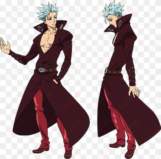nanatsu no taizai imashime no fukkatsu character designs - ban seven deadly sins season 2