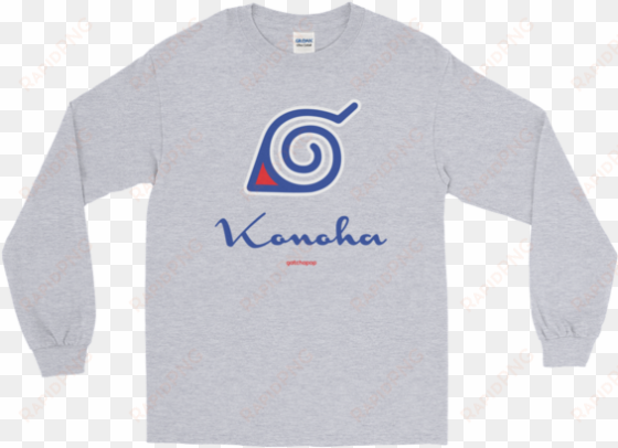 naruto konoha logo longsleeve - tiltedrainbow our stars & stripes unisex long sleeve