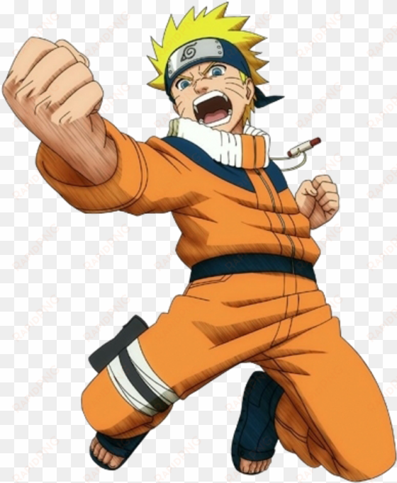 naruto showing punch - naruto uzumaki enfant