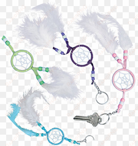 national native american heritage month box - dream catcher keychains party favors, 5" - 12 count