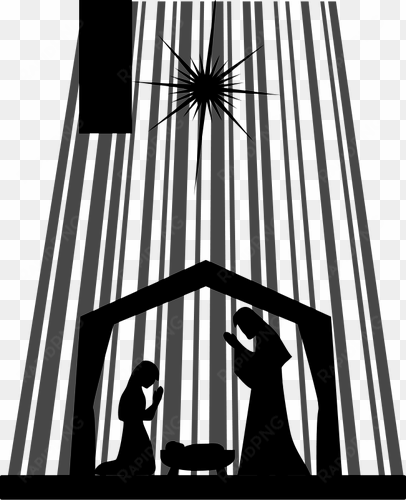 nativity silhouette free 8 free clip art nativity scene - grund für das jahreszeit-weihnachten karte