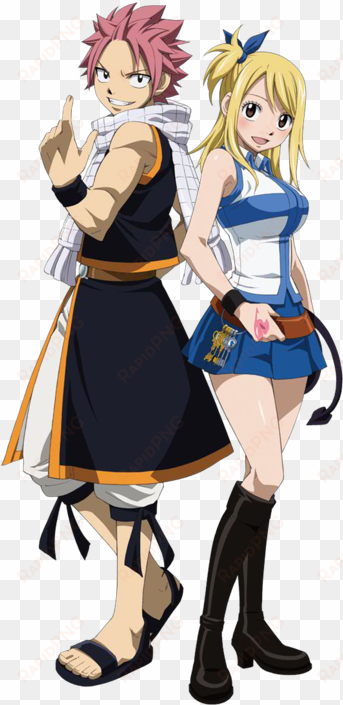 natsu and lucy png - natsu fairy tail