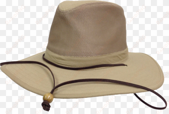 natural and neutral hats adult canvas safari mesh crown - hat