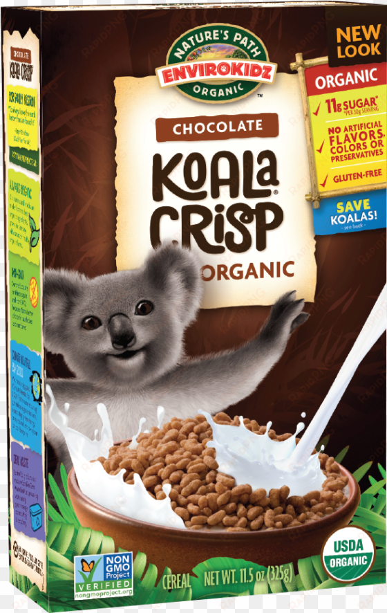 natures path chocolate koala crisp