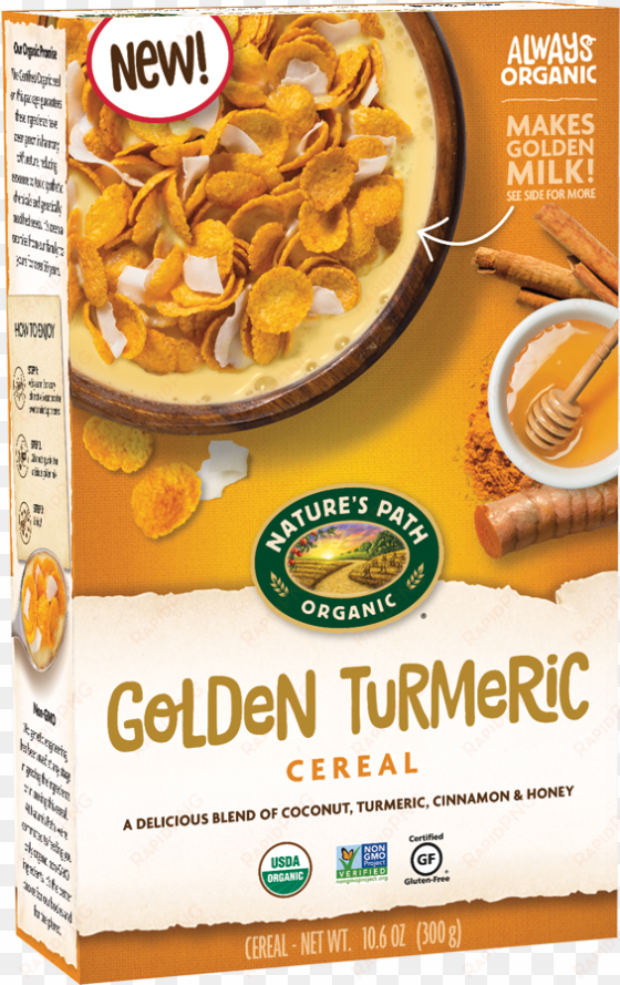 nature's path turmeric cereal