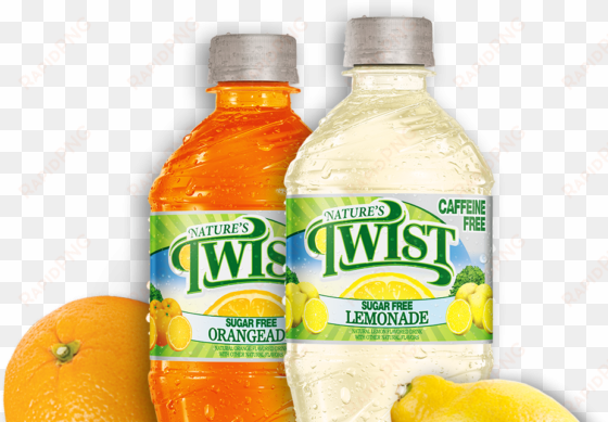 natures twist lemonade, sugar free, caffeine free -