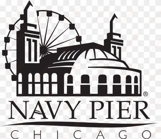 navy pier clip art - navy pier chicago logo