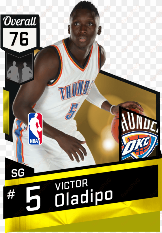 nba 2k17 gold badge png - nba 2k17 victor oladipo