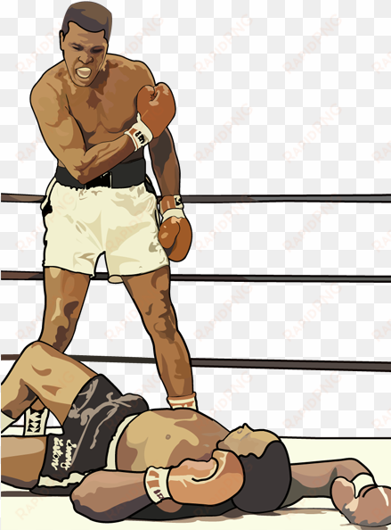 nearly finished ali vector by xmusicxmanx - muhammad ali fighting vector