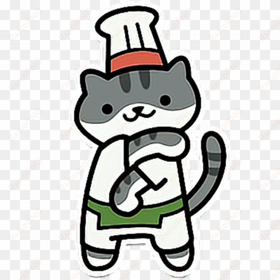 neko nekoatsume cat cute kawaii chef - neko atsume cats memes