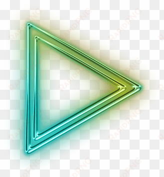 neon arrow right - triangulo neon png