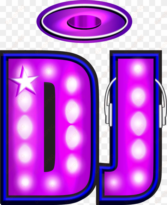 neon png effect - dj images hd png