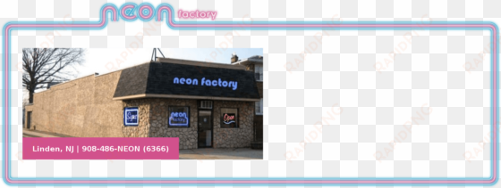 neon sign factory - roof