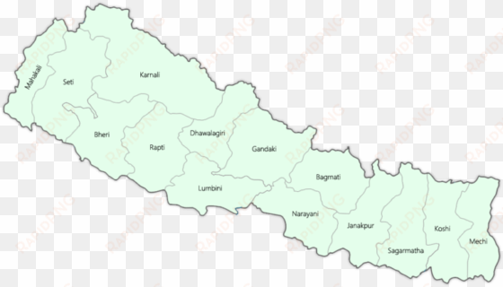 nepal map transparent