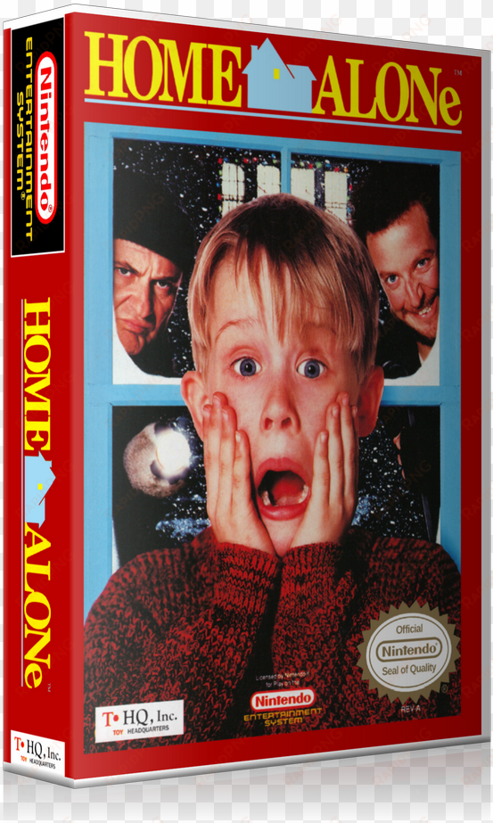 Nes Home Alone Retail Game Cover To Fit A Ugc Style - Home Alone [original Motion Picture Soundtrack] - Vinyl transparent png image