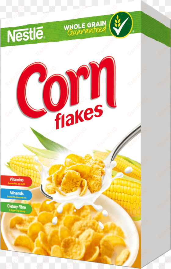 nestle corn flakes breakfast cereal clipart freeuse - corn flakes cereal