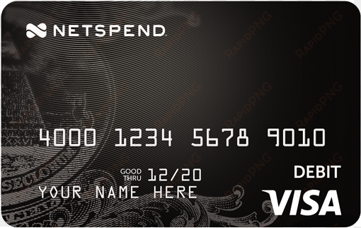 Netspend Report Lost Card Prepaid Cards 101 Netspend - Netspend Card transparent png image