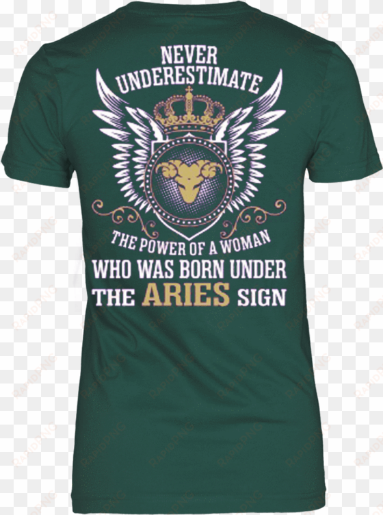 never underestimate power of aries woman "this shirt - scorpio woman t shirt mugs