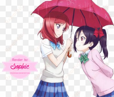 new 3d photo live wallpaper nico yazawa and maki nishikino - love live maki and nico