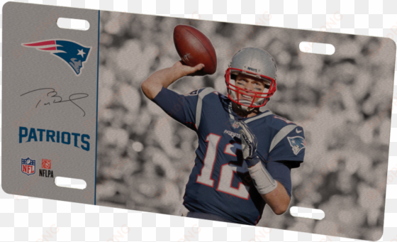 new england patriots tom brady metal photo - new england patriots