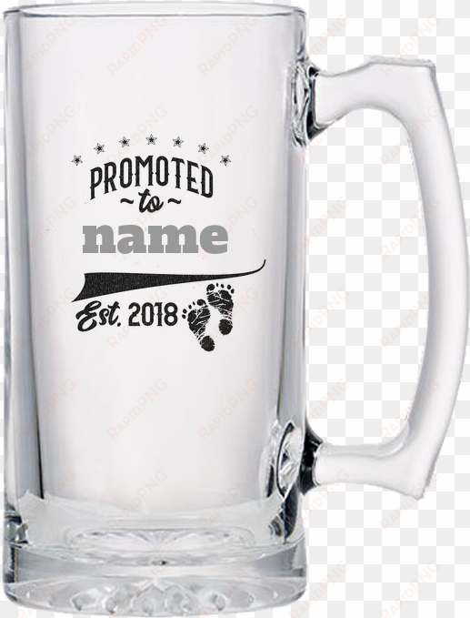 new grandparent personalized beer mugs - beer glassware