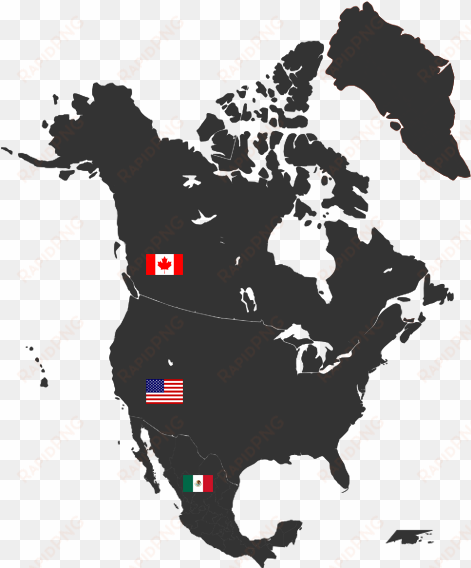 new maps north america - north america national borders