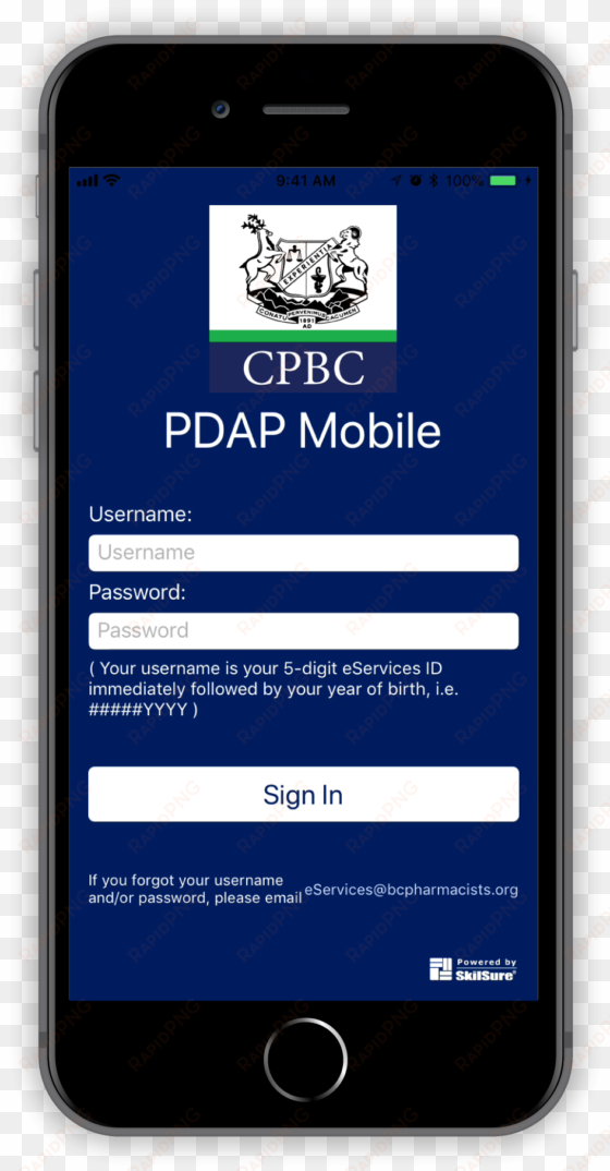 new pdap mobile app available on itunes and google - mobile phone