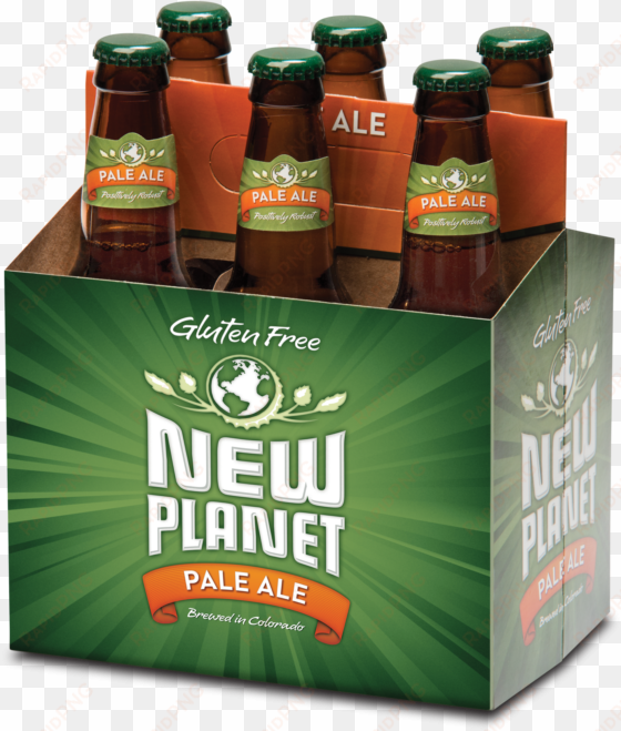 new planet pale ale - new planet beer, gluten free, pale ale - 6 bottles