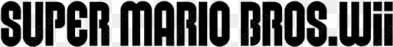 new super mario bros - super mario bros font