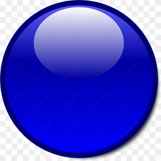 new svg image - 3d blue circle png